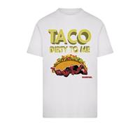 T-shirt Merchcode Deadpool Taco Blanc XS