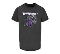 Merchcode T-Shirt 'Deep Purple Dragon' violet / noir / blanc, Taille L
