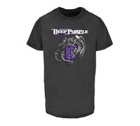 T-shirt Merchcode Deep Purple Dragon Acid Wash XS