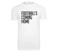 T-shirt Merchcode Footballs Coming Home Logo Blanc M