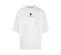 T-shirt Merchcode Frida Kahlo - Logo rose Huge Blanc L