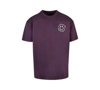 Mc Clothes Halloween Haunted And Happy Short Sleeve T-shirt Violet M Homme