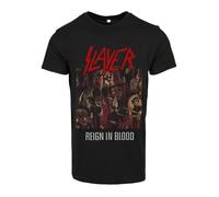 Mc Clothes Slayer-reign In Blood Men´s Short Sleeve T-shirt Noir XS Homme
