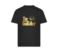 T-shirt Merchcode The Godfather Gold Logo Loose Noir L