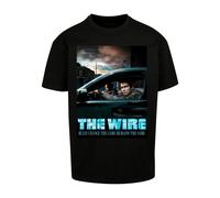 Merchcode T-Shirt 'The Wire Poster' mélange de couleurs / noir, Taille M