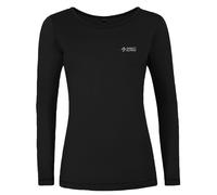 T-shirt mérinos femme Direct Alpine FURRY LONG LADY black (DA big font) XL