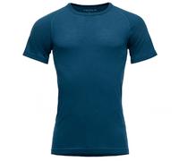 T-shirt mérinos homme Devold Lauparen mérinos 190 Base Tee Man flood XL