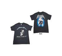 T-shirt metal up your ass unisexe noir taille xl