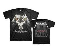 T-shirt metallica 40th anniversary forty years unisexe noir taille xxl Noir G