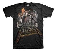 T-shirt metallica 40th anniversary ripper unisexe noir taille s Noir G