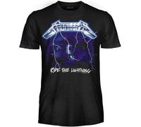 T-Shirt Metallica Adulte Ride The Lightning Coton Officiel Original