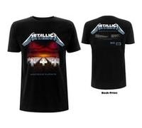 T-shirt metallica damage inc unisexe noir taille m Noir G