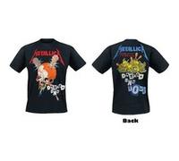 T-shirt metallica damage inc unisexe noir taille xxl Noir G