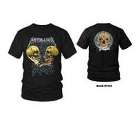 T-shirt metallica hammett ouija guitar unisexe noir taille s Noir G