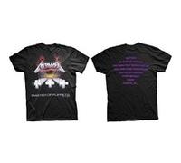 Metallica Master of Puppets Distressed_Men_BL_TS: S, T-Shirt Homme, Noir (Black Black), Small