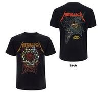 T-shirt metallica metal up your ass unisexe noir taille m Noir G