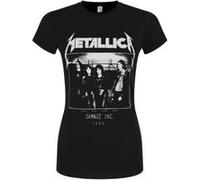 T-shirt Metallica MOP Photo Damage Tour Femme Noir - Taille XL Noir G