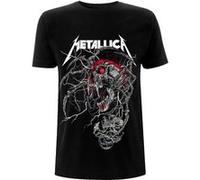 T-shirt metallica spider dead unisexe noir taille xl Noir G