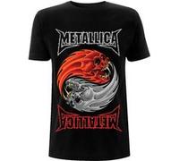 T-shirt metallica vintage ride the lightning unisexe noir taille s Noir G