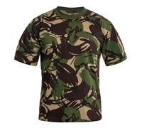 MFH Homme T-Shirt Coton Paintball Militaire Qualité Supérieure Doux DPM Camo