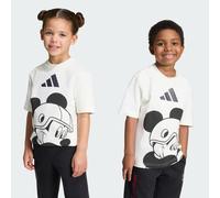 adidas Mixte Enfant Disney Mickey Mouse Shirt, Off White/Black, 4-5 Years