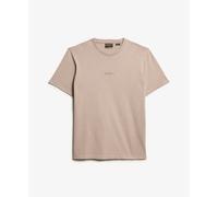Superdry Micro Logo Short Sleeve T-shirt Beige 2XL Homme