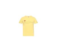 T-shirt Mid Tee jaune - UMBRO - Homme - Regular - Manches courtes - Col arrondi XS