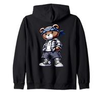 T-shirt mignon Hip Hop Teddy Bear 90 hip hop West Coast USA Sweat à Capuche