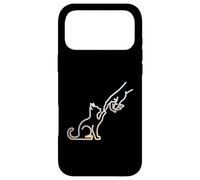 T-Shirt Mignon pour Animal de Compagnie Love My Cat Best Friend Poing Bosse Patte Chat Coque pour iPhone 17 Pro Max