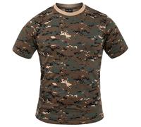 T-Shirt Mil-Tec - Digital Woodland 3XL