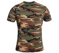 T-Shirt Mil-Tec - Woodland 3XL