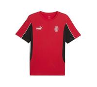 Ac Milan Puma Loisirs T-shirt Rouge Coton ftblARCHIVE 2025