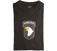 Mil-Tec Airborne, t-shirt XXL Noir Noir