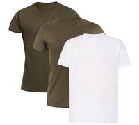 T-shirt militaire Forrest Green/Khaki/White - 3 pcs. L