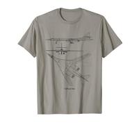 T-shirt militaire Tupolev Tu-160 Pilot Gifts USAF T-Shirt