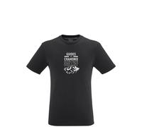 T shirt millet compagnie des guides chamonix logo noir homme