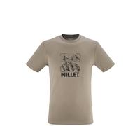T-shirt Millet Chamonix Logo Dorite Homme Beige 2025 taille S