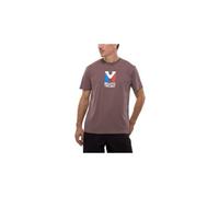 T shirt millet chamonix trilogy brun homme