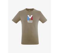 T-shirt Millet Chamonix Trilogy manche courte marron beige - S