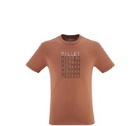 T-shirt Millet Chamonix Typo Spice Homme Orange 2025 taille S
