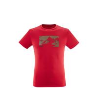 T-shirt Millet Wanaka Fast Red - Rouge Homme - New Logo Rouge 2024 taille XS