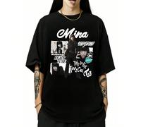 T-shirt Mina de Twice, T-shirt This Is For de Twice, T-shirt World Tour 2026 de Twice, Produits dérivés de Twice, Jihyo Nayeon Momo de Twice, Vêtements du groupe K-pop Twice, Hauts d'été T-shirts - Ma