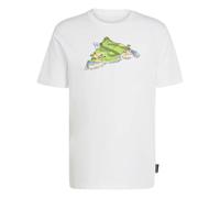 T-shirt mini adidas Novelty Graphic Blanc 2XL Male