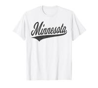 T-Shirt Minnesota Varsity, Style rétro, Vintage, Sportif T-Shirt