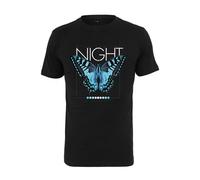 T-shirt Mister Tee 3 Butterflies Noir XL