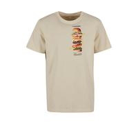 T-shirt Mister Tee A Burger Blanc M