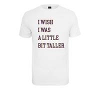T-shirt Mister Tee a little bit taller Blanc M