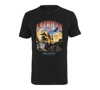 T-shirt Mister Tee american life mount roushmore Noir M