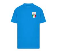 T-shirt Mister Tee Azurro Italia Crest XXXL
