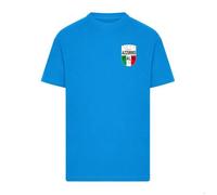 T-shirt Mister Tee Azurro Italia Crest XXXL